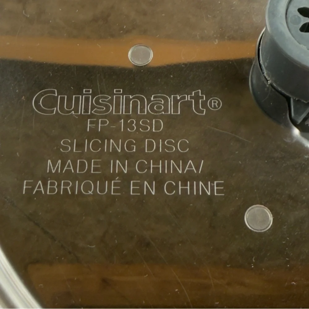 Cuisinart FP-13 Food Processor Disc Set FP-13RSD Coarse Shredding + Case